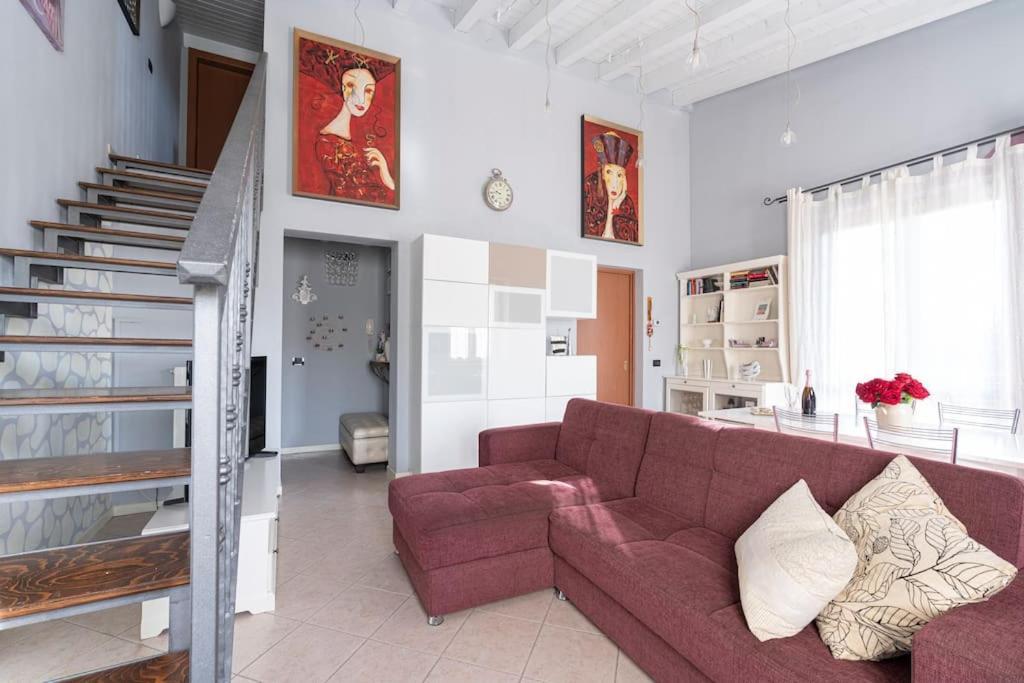 Casa Brilde, Appartamento Con Piscina Saló Exterior foto